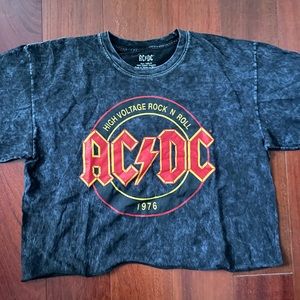 AC/DC Crop Top